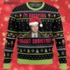 Im Dreaming Dwight Christmas The Office Ugly Christmas Sweater 3 3