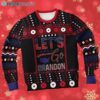 Lets Go Brandon Ugly Christmas Sweater 3D Xmas Secret Santa Funny Gift 3 3