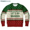 Lets Go Brandon Ugly Christmas Sweater FJB Funny Gift 2 2