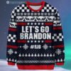 Lets Go Brandon Ugly Christmas Sweater Funny FJB Merry Xmas 4 4