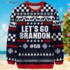 Lets Go Brandon Ugly Christmas Sweater Funny FJB Merry Xmas 5 NEN2