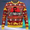 Life Finds A Way Jurassic Park Ugly Christmas Sweater 4 4