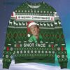 Merry Christmas Snot Face Drop Dead Fred Ugly Christmas Sweater 4 4