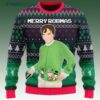 Merry Robmas Robert Pattinson Green Ugly Christmas Sweater 1 1