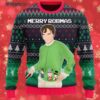 Merry Robmas Robert Pattinson Green Ugly Christmas Sweater 3 3