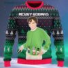 Merry Robmas Robert Pattinson Green Ugly Christmas Sweater 4 4