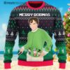 Merry Robmas Robert Pattinson Green Ugly Christmas Sweater 5 NEN2