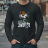 Micah Parsons Dallas Cowboys Homage Caricature Player Tri blend Shirt 4 Long Sleeve