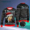 Michael Scott I Declare Christmasss The Office Ugly Christmas Sweater 4 4