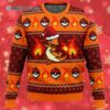 New Pokemon Charmander Merry Christmas Pokemon Ugly Christmas Sweater 3 3