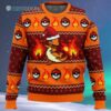 New Pokemon Charmander Merry Christmas Pokemon Ugly Christmas Sweater 4 4