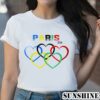 Paris 2024 Olympic Heart Rings Shirt 2 Shirt 1