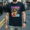 Past Present Future Tour Usher Concert T Shirts 1 Men Shirts