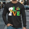 Peanuts Snoopy Hug Heart Love Famu Shirt Long Sleeve Long Sleeve