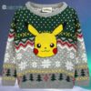 Pikachu Pokemon Merry Christmas Pokemon Ugly Christmas Sweater 4 4