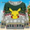 Pikachu Pokemon Merry Christmas Pokemon Ugly Christmas Sweater 5 NEN2