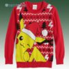 Pokemon Pikachu Santa Pokemon Ugly Christmas Sweater 1 1