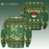 Pokemon Rayquaza Red Merry Xmas Pokemon Ugly Christmas Sweater 1 1