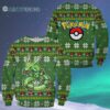 Pokemon Rayquaza Red Merry Xmas Pokemon Ugly Christmas Sweater 4 4