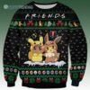 Pokemon Ugly Christmas Sweater Friends Pikachu And Eevee Funny Gift 1 1