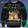 Pokemon Ugly Christmas Sweater Friends Pikachu And Eevee Funny Gift 4 4