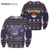 Pokemon Ugly Christmas Sweater Gengar Merry Christmas 2 2