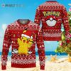 Pokemon Ugly Christmas Sweater Pikachu Santa Merry Christmas Anime 5 NEN2