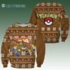 Pokemon Ugly Christmas Sweater Pokemon Dragonite Ugly Funny Gift For Fan 1 1