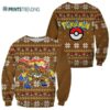 Pokemon Ugly Christmas Sweater Pokemon Dragonite Ugly Funny Gift For Fan 2 2