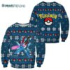 Pokemon Ugly Christmas Sweater Pokemon Greninja Merry Christmas 2 2