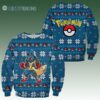 Pokemon Ugly Christmas Sweater Pokemon Lucario Funny Gift For Xmas 1 1