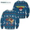 Pokemon Ugly Christmas Sweater Pokemon Lucario Funny Gift For Xmas 2 2