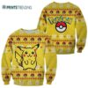 Pokemon Ugly Christmas Sweater Pokemon Pikachu Pixel Merry Christmas 2 2