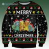 Pokemon Ugly Christmas Sweater Santa Pokemon Merry Xmas 1 1