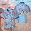 Red White Bluey Hawaiian Shirt Mens Hawaaian Shirts Hawaiian Shirts