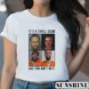 Scottie Scheffler And Tiger Woods Mug Shot shirt 2 Shirt 1