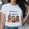 Scottie Scheffler Tiger Woods John Daly Original Gangstas Mugshot Shirt 2 Shirt 1