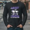 Snoopy And Charlie Brown Northwestern Wildcats Forever Not Just When We Win Shirt 4 Long Sleeve