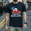 Snoopy And Woodstock Driving Car Toronto Blue Jays Shirt 1 Men Shirts