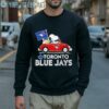 Snoopy And Woodstock Driving Car Toronto Blue Jays Shirt 5 Sweatshirt