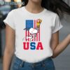 Snoopy And Woodstock Team USA Flag Shirt 2 Shirt