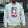 Snoopy And Woodstock Team USA Flag Shirt 4 sweatshirt