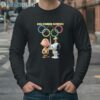 Snoopy Charlie Brown and Woodstock Olympic Paris 2024 Summer shirt 4 Long Sleeve