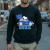 Snoopy Drives Car With Duke Blue Devils Flag shirt 5 Sweatshirt