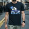 Snoopy Drives Car WithToronto Blue Jays Flag shirt 1 Men Shirts