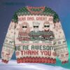 Thank You Dad Custom Name Ugly Christmas Sweater 4 4