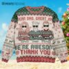 Thank You Dad Custom Name Ugly Christmas Sweater 5 NEN2