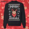 The Office Belsnickel Impish or Admirable Ugly Christmas Sweater 3 3