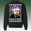 The Office Santas Here Michael Scott Ugly Christmas Sweater 1 1