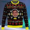 Well Happy Birthday Jesus The Office Ugly Christmas Sweater 4 4